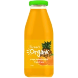 Photo of Farmers Organic Orange Pineapple Mango Tropical Juice 350ml