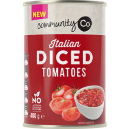 Photo of Comm Co Diced Tomatoes 400gm