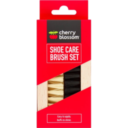 Photo of Cherry Blossom Shoe Care Brush Set 2 Pack