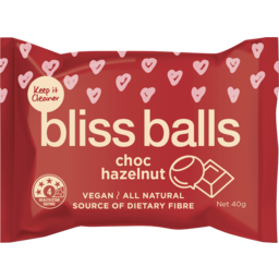 Photo of Keep It Cleaner Bliss Balls - Choc Hazelnut 40g
