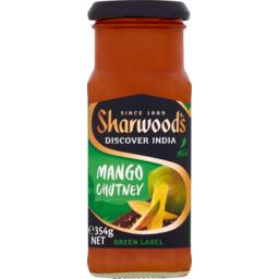 Photo of Sharwoods Green Label Mango Chutney 354g