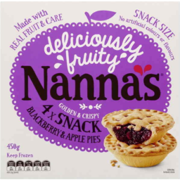 Photo of Nannas Apple & Blackberry Snack Pies 4 Pack