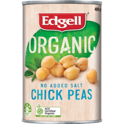 Photo of Edgell Organic Chick Peas No Added Salt