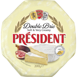 Photo of President Double Brie 200g