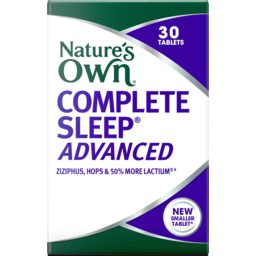 Photo of Natures Own Complete Sleep Advanced Tablets 30 Pack