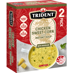 Photo of Trident Chicken Sweet Corn Flavour Instant Soup With Noodles 60g
