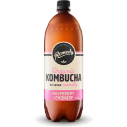 Photo of REMEDY KOMBUCHA Remedy Organic Kombucha Raspberry Lemonade 1.25l