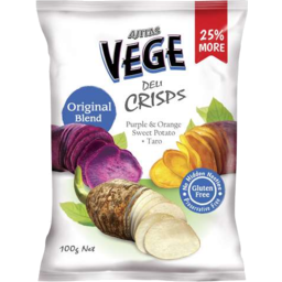 Photo of Vege Chips Natural Gluten Free 100g