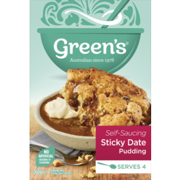 Photo of Greens Self Saucing Sticky Date Pudding Mix