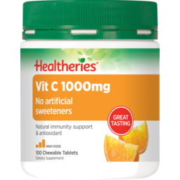 Photo of Healtheries Vitamin C 1000mg 100 Pack