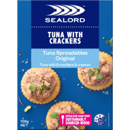 Photo of Sealord Tuna With Crackers Spreadables Original Tuna