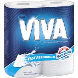 Photo of Viva White Paper Towel Multi Use 2pk