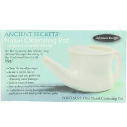Photo of Ancient Secrets Nasal Cleansing Pot (Neti Pot)