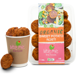 Photo of Bite Me Organic Sweet Potato Rosti 300g