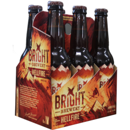 Photo of Bright Brewery Hellfire Amber Ale Bottles 6x355ml