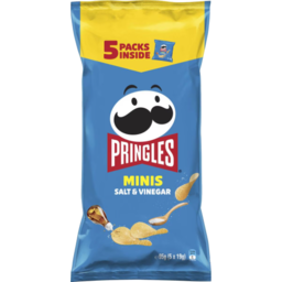 Photo of Pringles Chips Salt &Vinegar 5pk 95g
