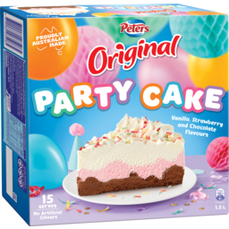 Photo of Peters Original Party Cake 1.5l