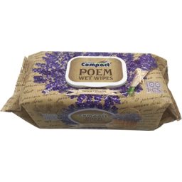 Photo of Ultra Compact Poem Wipes French Lavender 