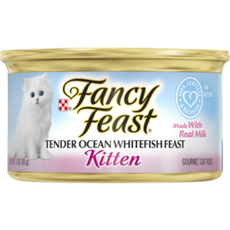 Photo of Purina Fancy Feast Kitten Tender Ocean Whitefish Feast Cat Food