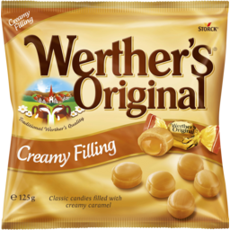 Photo of Werther's Original Caramel Candies With Creamy Filling 125g