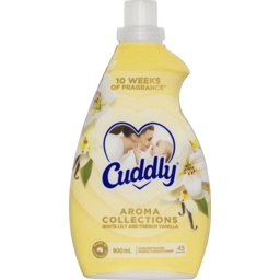 Photo of Cuddly Concentrate Aroma Collections White Lily & French Vanilla Fabric Conditioner