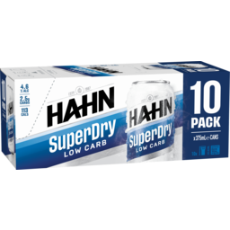 Photo of Hahn Superdry Can Carton 10x375ml