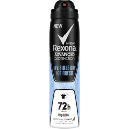 Photo of Rexona Men Advanced Protection Invisible Dry Ice Fresh Motion Activated Sweat Protection Aerosol