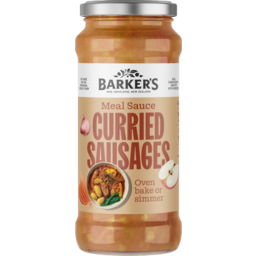 Photo of Barkers Meal Sauce Curried Sausage 500g