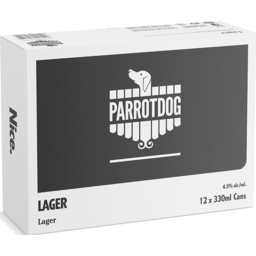 Photo of Parrotdog Lager 12x330c