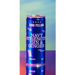 Photo of Four Pillars Navy Strength Gin & Ginger Can