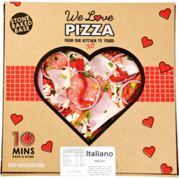 Photo of We Love Pizza Italiano 650gm