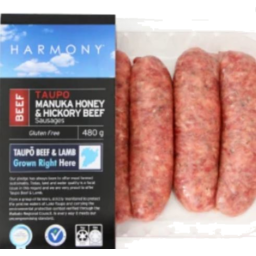 Photo of Harmony Honey & Hickory Beef Sausages