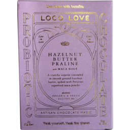 Photo of Loco Love Chocolate Hazelnut Praline 60g