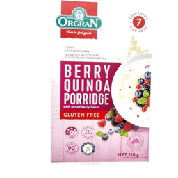 Photo of Orgran Porridge Gluten Free & Dairy Free Quinoa Berry