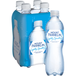 Photo of Mt. Franklin Mount Franklin Lightly Sparkling Water Multipack Bottles 4 X 450ml 4.0x450ml