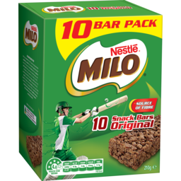 Photo of Milo Snack Bars Original 10 Pack 10pk