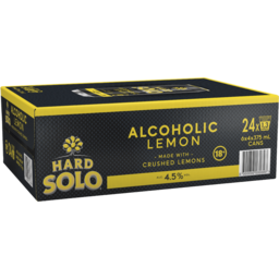Photo of Hard Solo Alcoholic Lemon Can