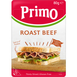 Photo of Primo Roast Beef Thinly Sliced Gluten Free