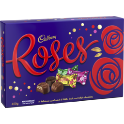 Photo of Cadbury Roses Chocolate Box Limited Edition 450g
