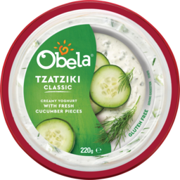Photo of Obela Creamy Yoghurt Tzatziki Dip 220g