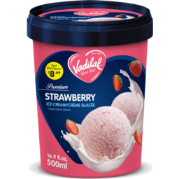 Photo of Vadilal Ice Cream - Strawberry 500ml