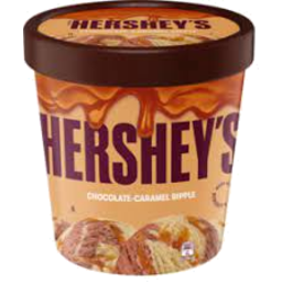 Photo of Hersheys Ice Cream Chocolate Caramel 1l