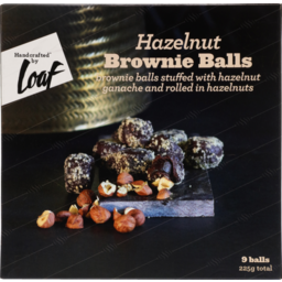 Photo of Loaf Brownie Balls Hazelnut 9pk
