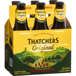 Photo of Thatchers Gold English Apple Cider Stubbies