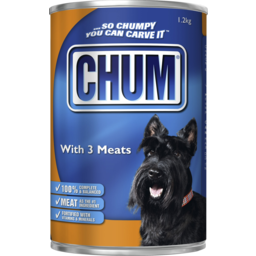 Photo of Chum With 3 Meats Dog Food 1.2kg
