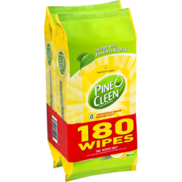 Photo of Pine O Cleen Disinfectant Multipurpose Wipes Lemon Lime 180 Pack 
