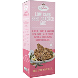 Photo of MELINDAS Low Carb Seed Cracker Mix 200g