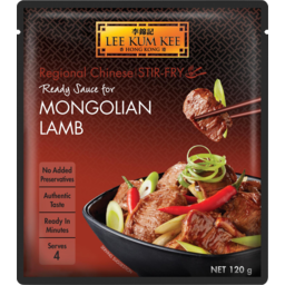 Photo of Lee Kum Kee Mongolian Lamb Stir Fry Ready Sauce 120g