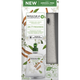 Photo of Botanica Automatic Spray Starter Kit Jasmine & Sri Lankan Cinnamon Leaf 224ml