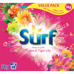 Photo of Surf Tropical Tiger Lily Front & Top Loader Laundry Powder